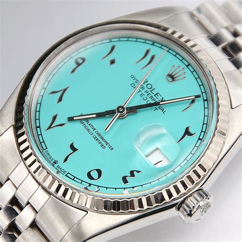 rolex arabic numerals price|Rolex tiffany arabic dial.